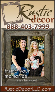 Rustic Decor - Reclaimed Wood Photo Frames